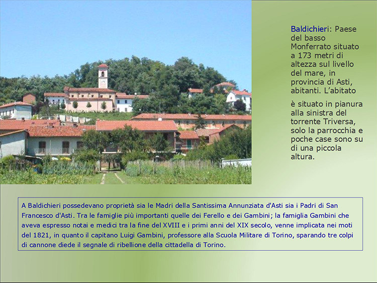 Baldichieri - paese del basso Monferrato