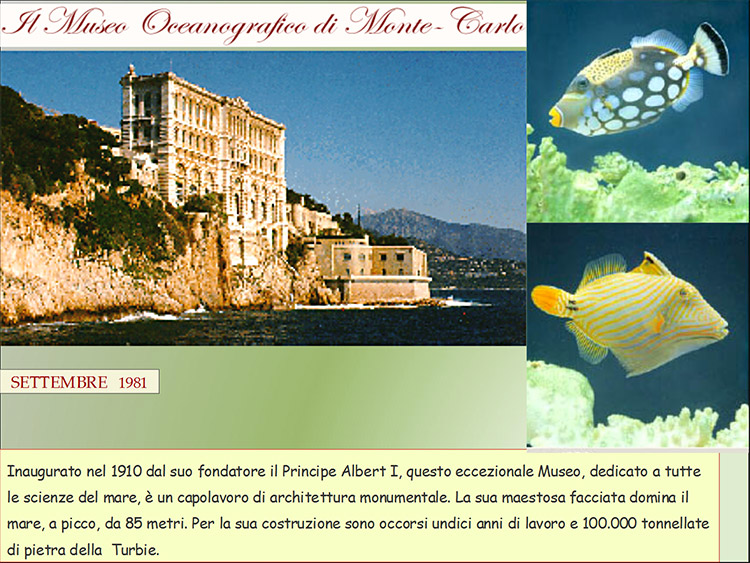il museo oceanografico di Monte Carlo